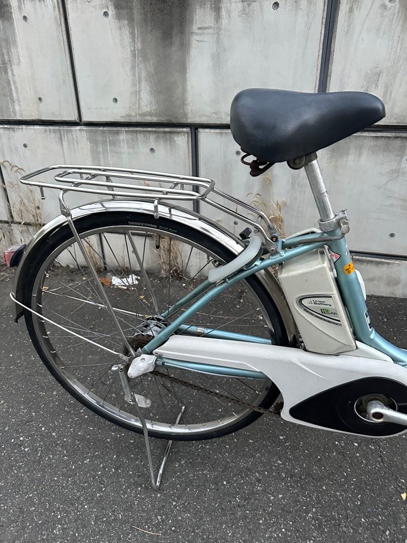 水色 シティタイプ 電動アシスト自転車