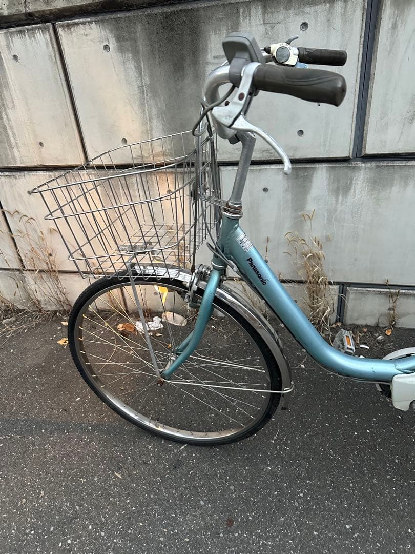 水色 シティタイプ 電動アシスト自転車