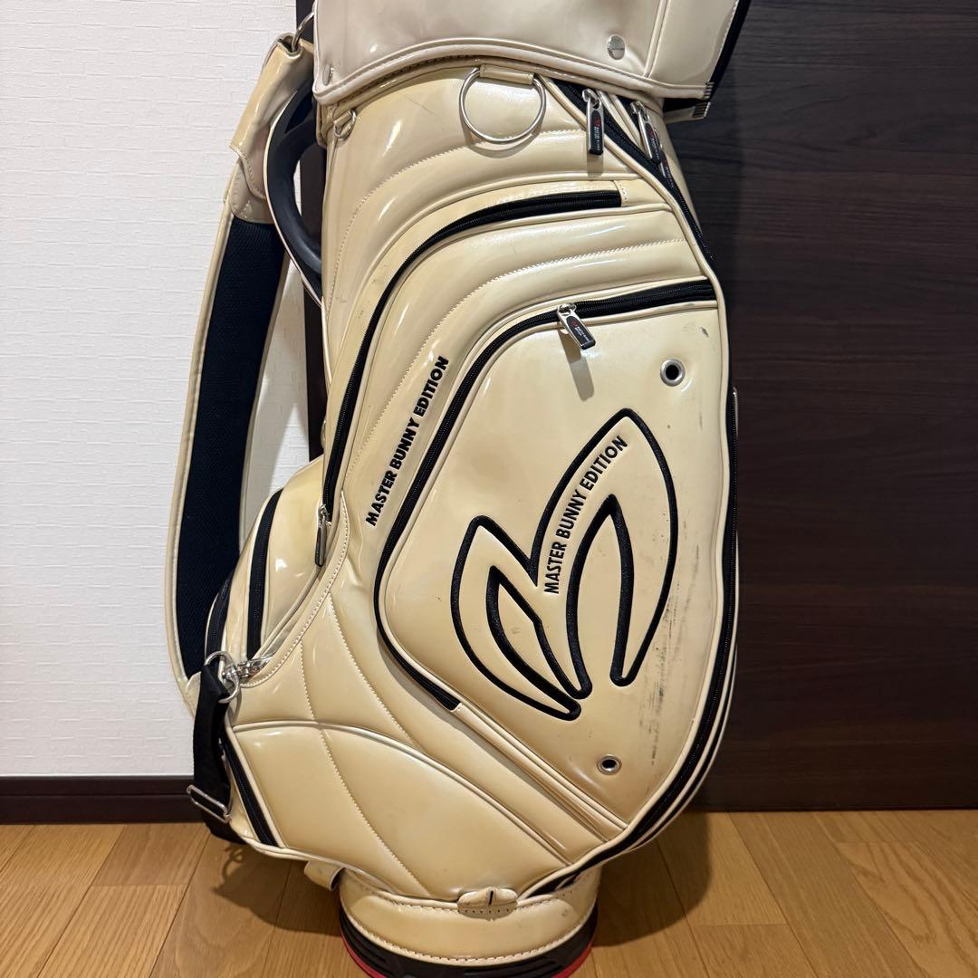 MASTER BUNNY EDITION キャディバッグ アイボリー