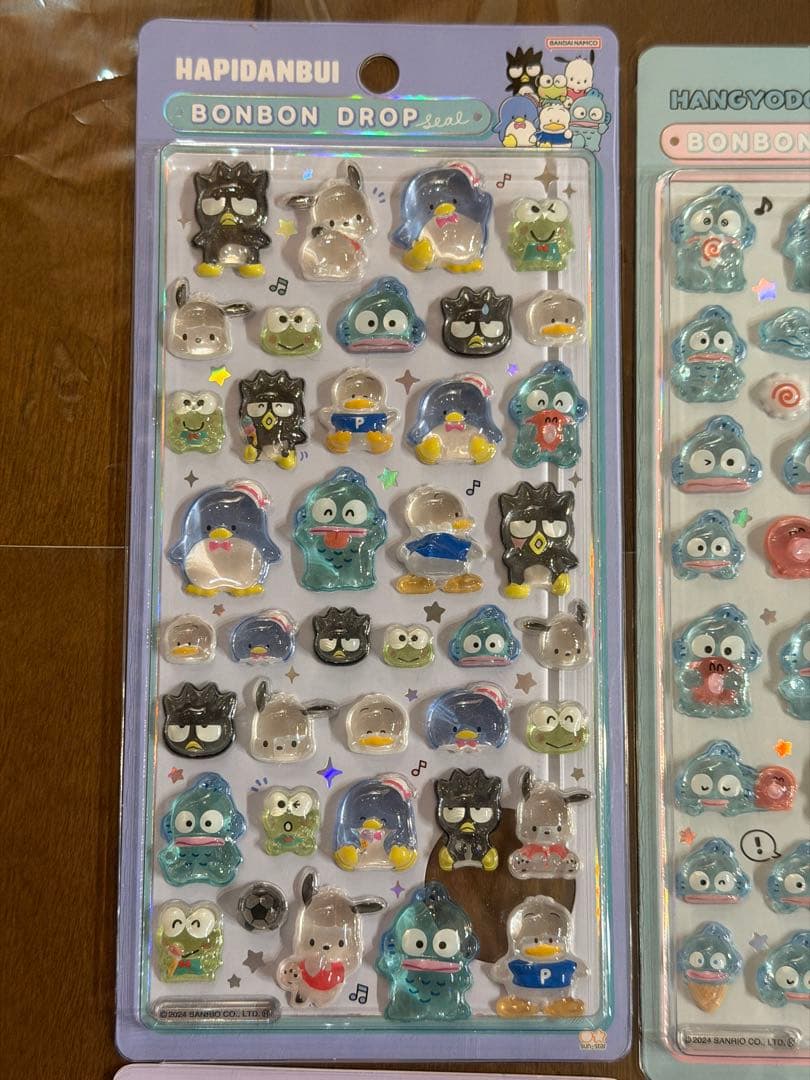 【正規品】ボンボンドロップシール サンリオ 第1弾 8点セット まとめ売り