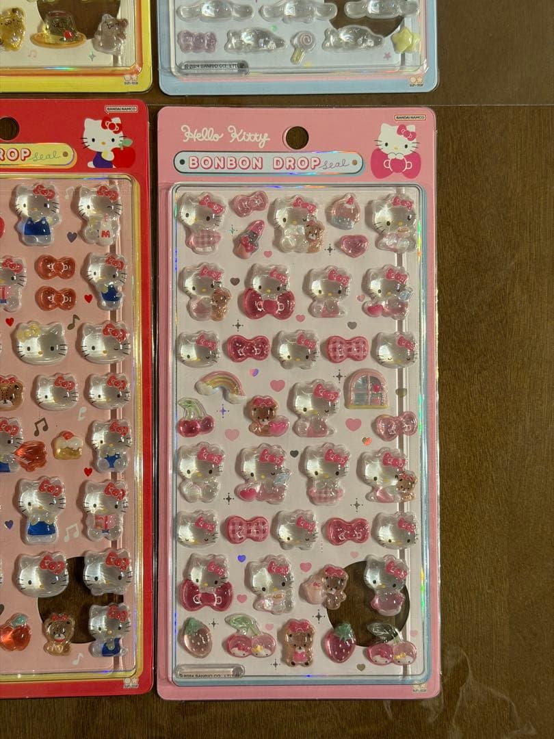 【正規品】ボンボンドロップシール サンリオ 第1弾 8点セット まとめ売り