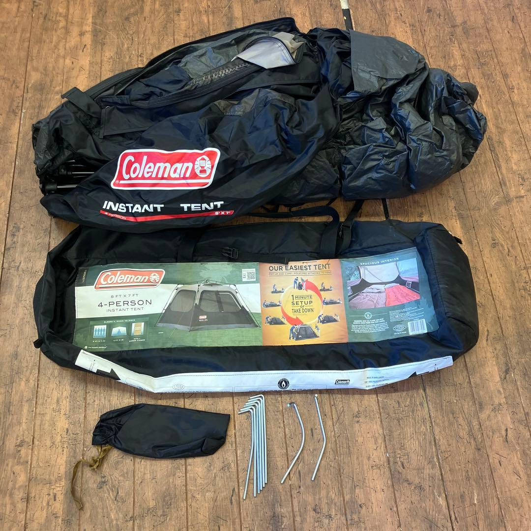 コールマン 8FT×7FT インスタントテント ワンタッチ式 キャンプテント