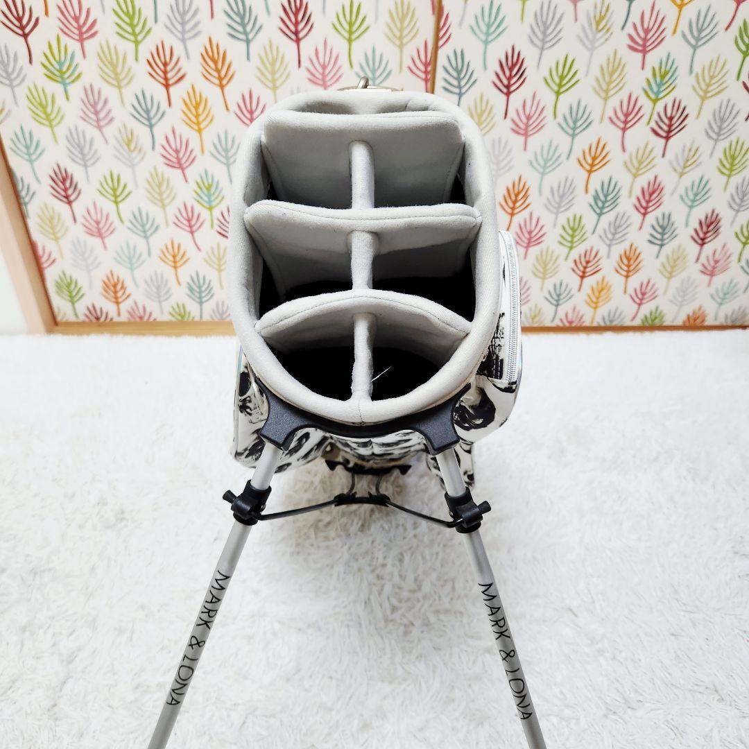 【激レア】MARK&LONA マークアンドロナ スカル柄 キャディバッグ