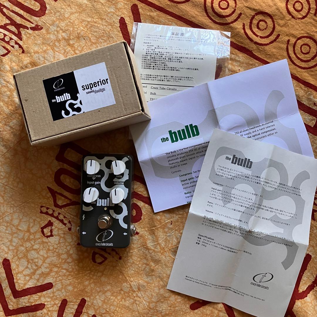 ギター Crazy Tube Circuits the bulb