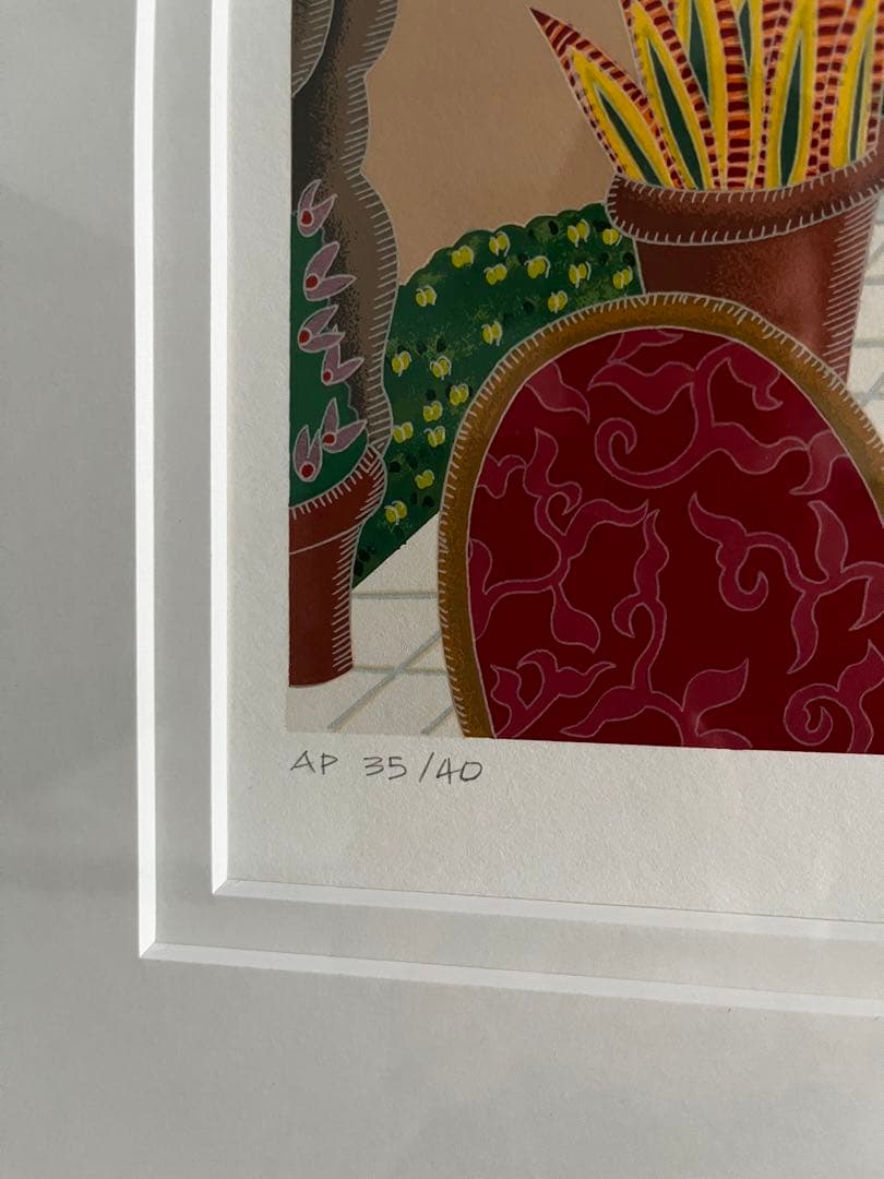 トーマス・マックナイト シルクスクリーン「パームビーチスイート 」エディション有