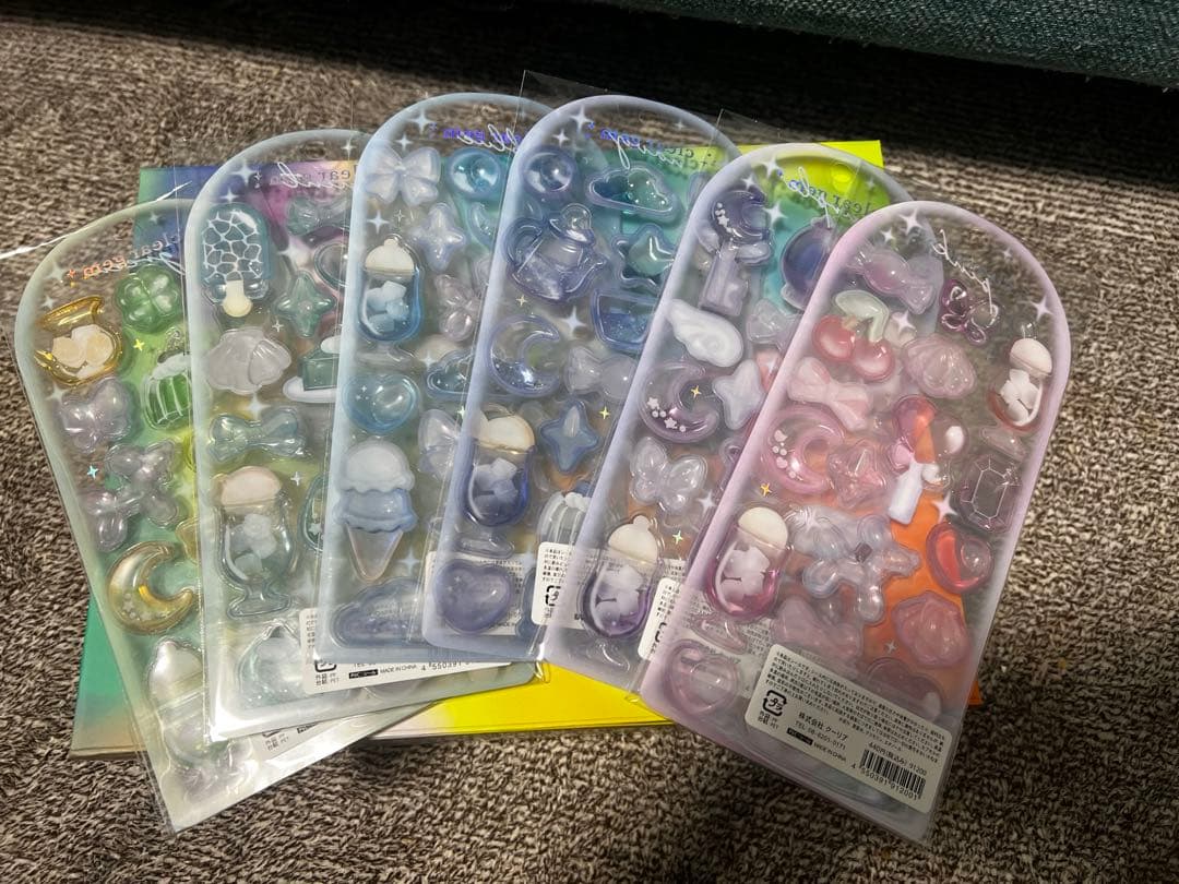 クーリア clear クリアジェムシール 6点セット