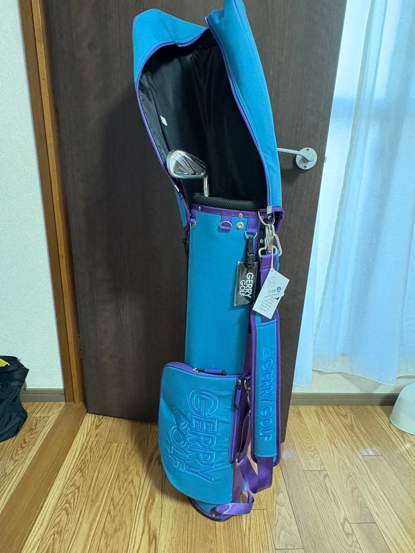 GERRY GOLF ゴルフバッグ 青紫