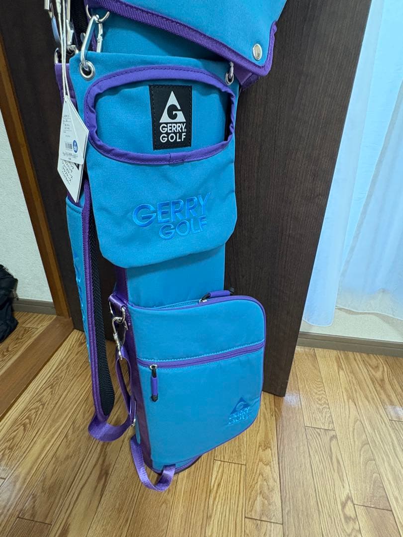 GERRY GOLF ゴルフバッグ 青紫