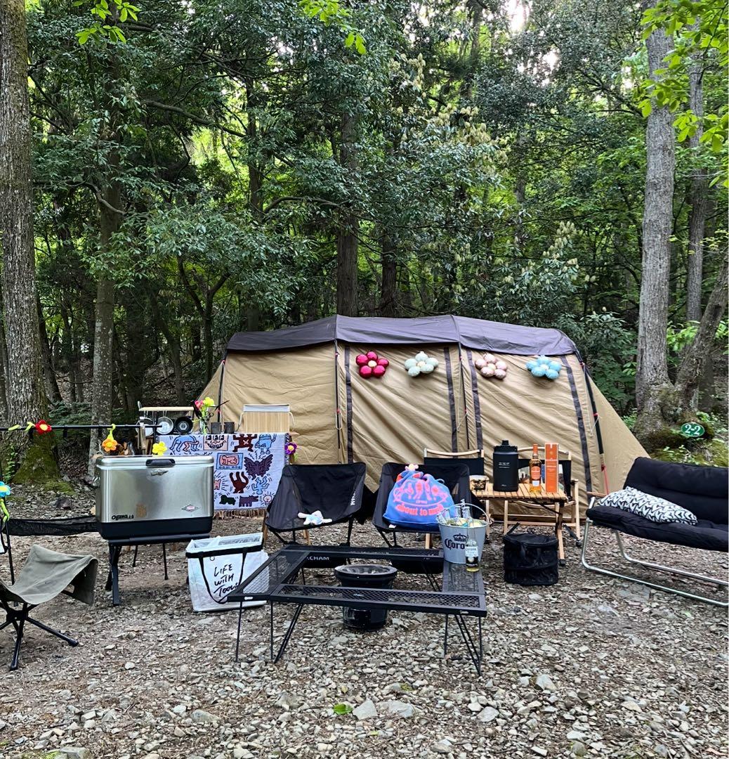 テント ファクトリーフォーシーズン2ルームテント＋専用トップルーフ