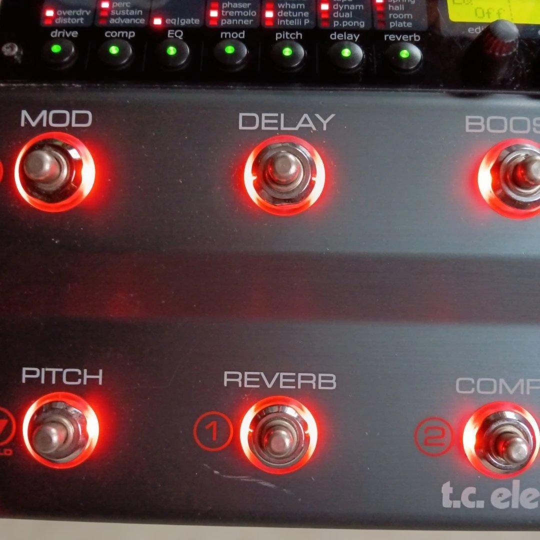 ギター t.c. electronic Novasystem