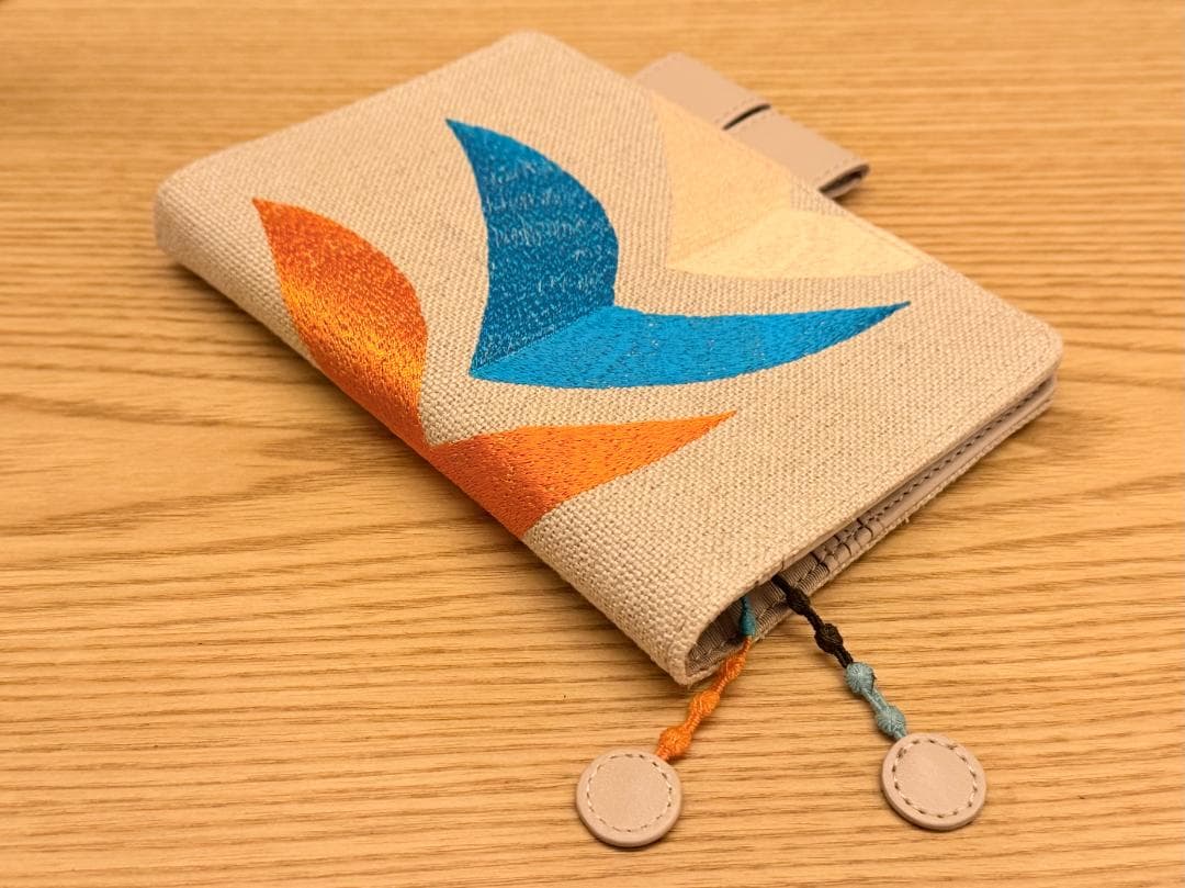 ほぼ日手帳カバー × mina perhonen（2017年モデル）A6サイズ