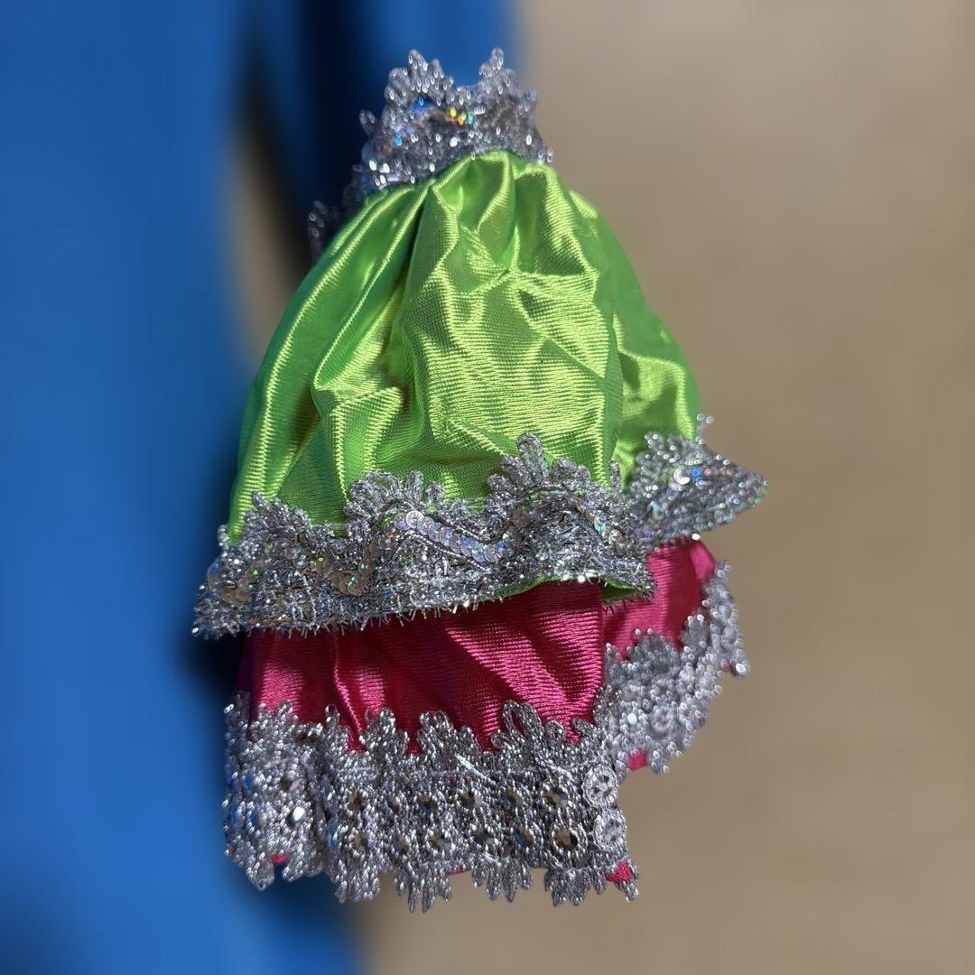 フラダンス用ドレス(ムームー) 青