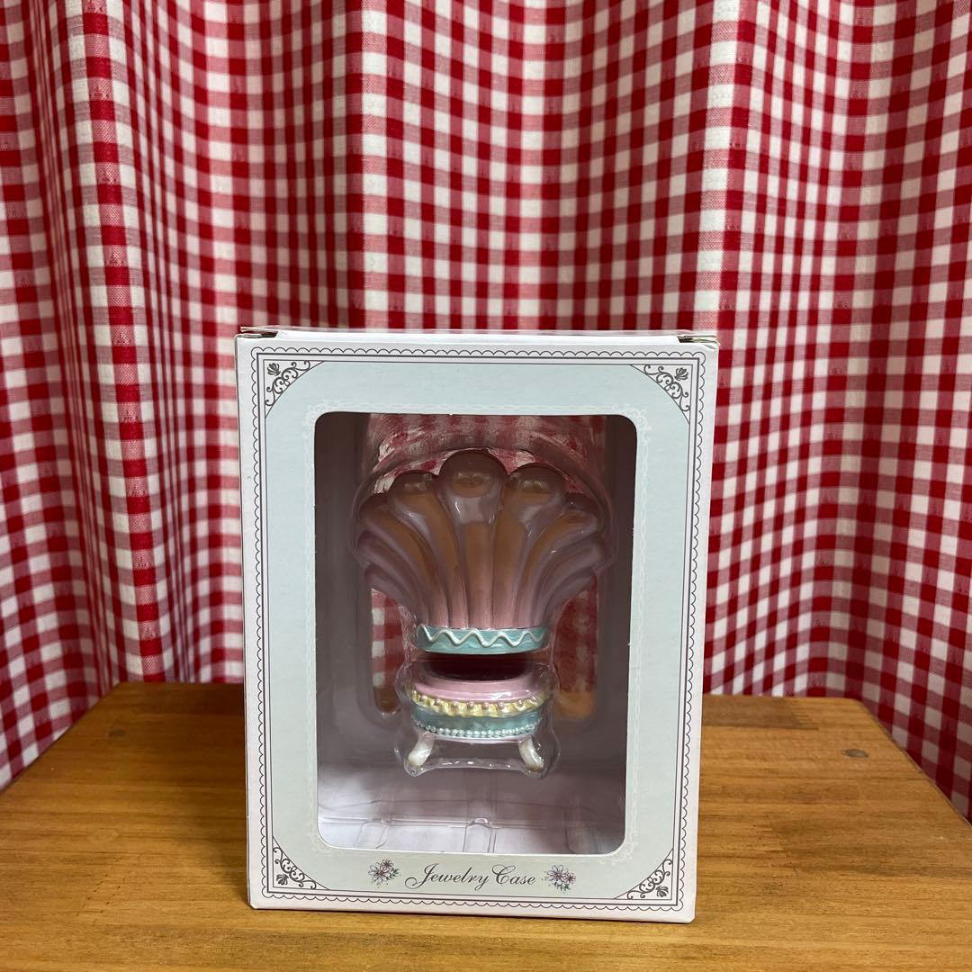 ディズニー　リトルマーメイド　アリエル　フランダー　ジュエリーケース 陶器製