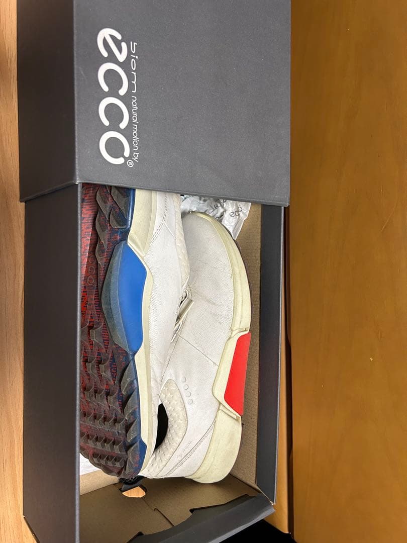 ECCO ゴルフシューズ ホワイト 40