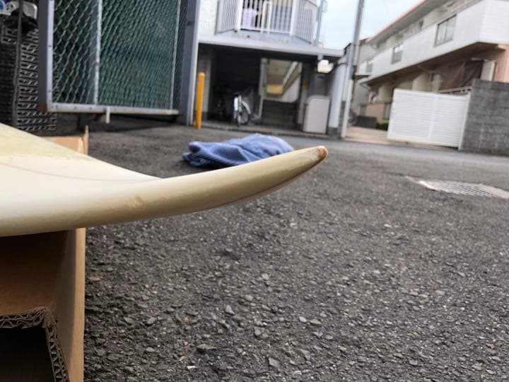 奈良発 サーフボード 6'3 × 18 3/4 × 2 3/8