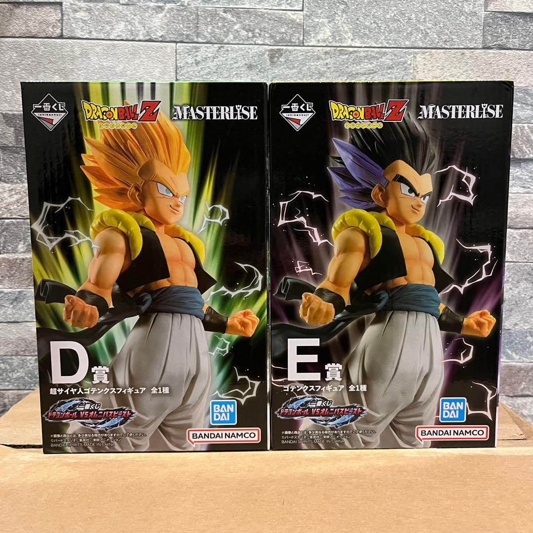 一番くじドラゴンボール 超サイヤ人ゴテンクス D賞 E賞 フィギュアセット