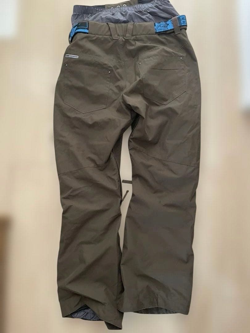 スノーボードウェア上下 セット（黄/茶）