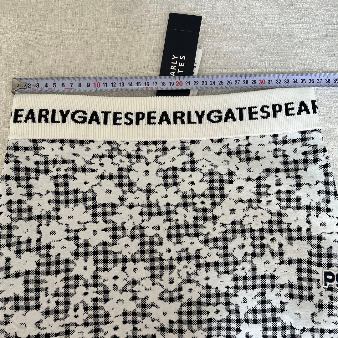 パーリーゲイツ ☆新品タグ付き☆レディース １(Ｍ相当)薄手ニットスカート