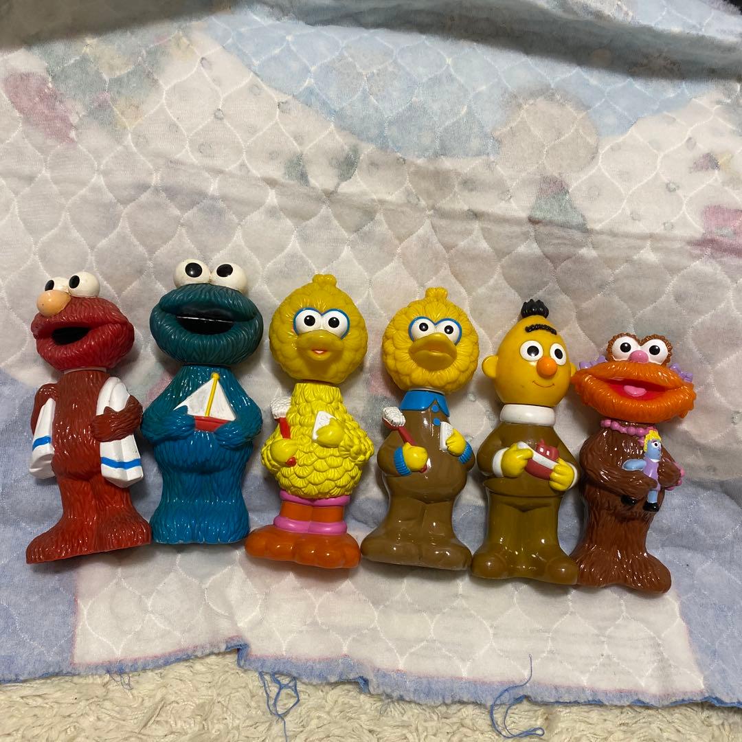 【激レア】希少 セサミストリート　シャンプーボトル　6体セット