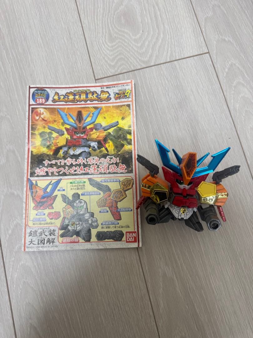 新SD戦国伝　天星七人衆　10体セット　組み立て　墨入れ済み　説明書有