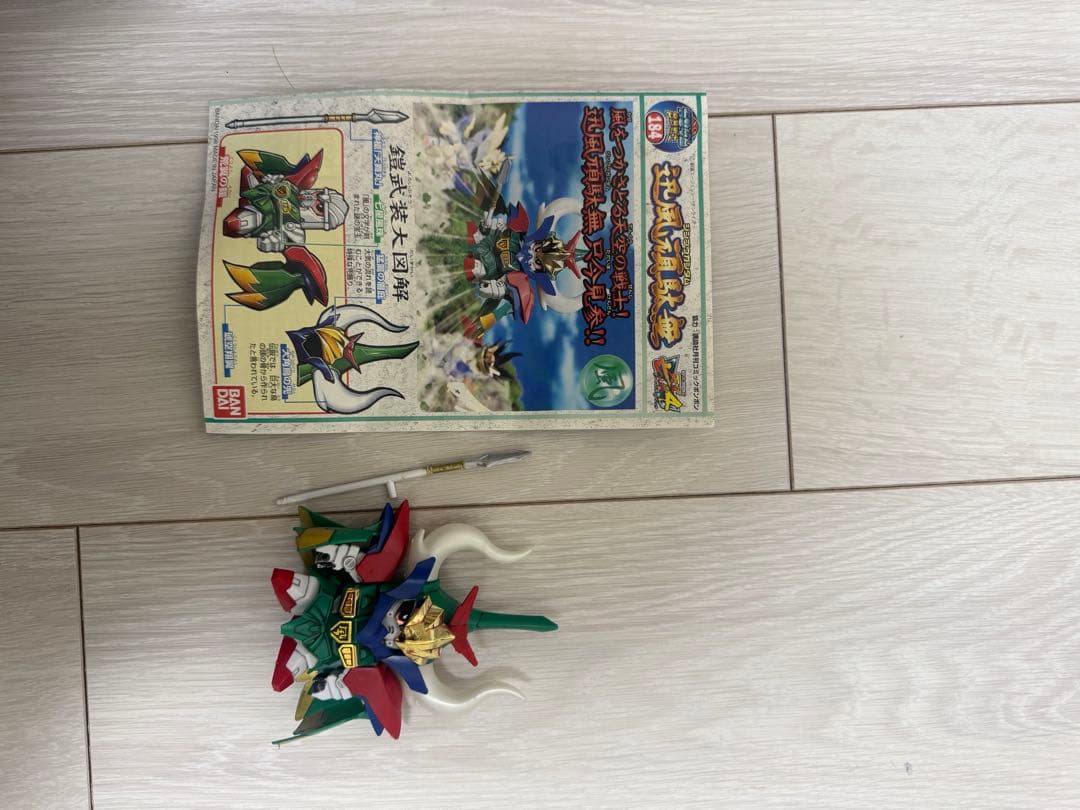 新SD戦国伝　天星七人衆　10体セット　組み立て　墨入れ済み　説明書有