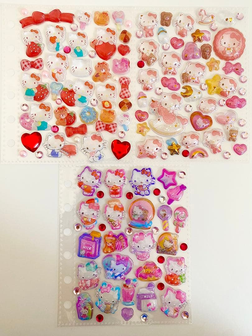 シール帳　完成品　ハローキティ　サンリオ