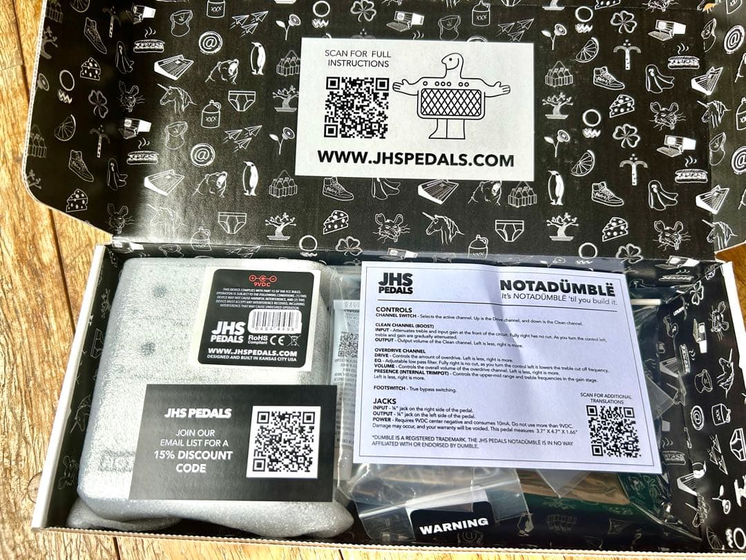 JHS PEDALS NOTADÜMBLË ギターエフェクター