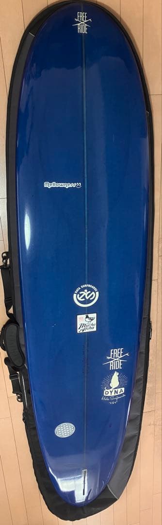 ハタサーフボード　ロングボード　シングルフィン9.3(ハードケース、カバー付)