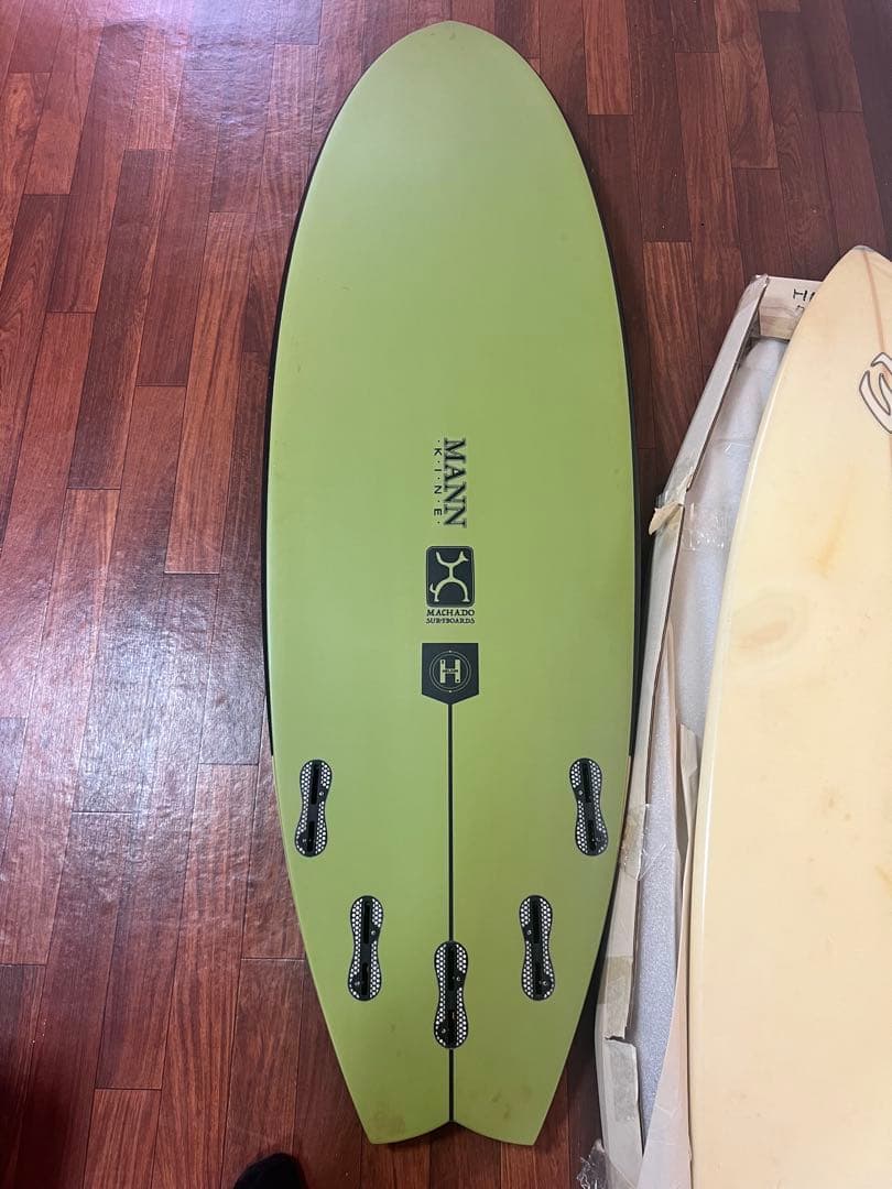 ファイヤーワイヤー　マッシュアップ　オリーブ　5.7\" フィンセット