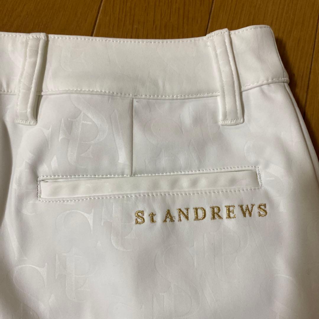 St Andrews ホワイト ゴルフスカート