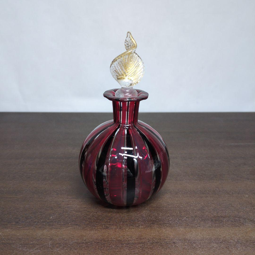 ムラーノ ガラス 香水瓶 4点セット