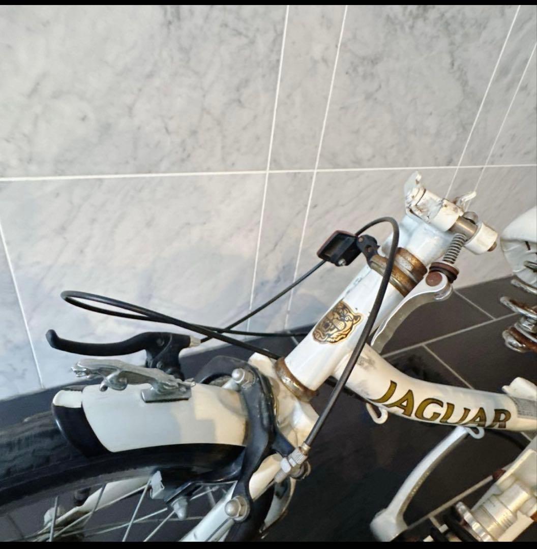 JAGUAR ジャガー 折りたたみ自転車 ホワイト