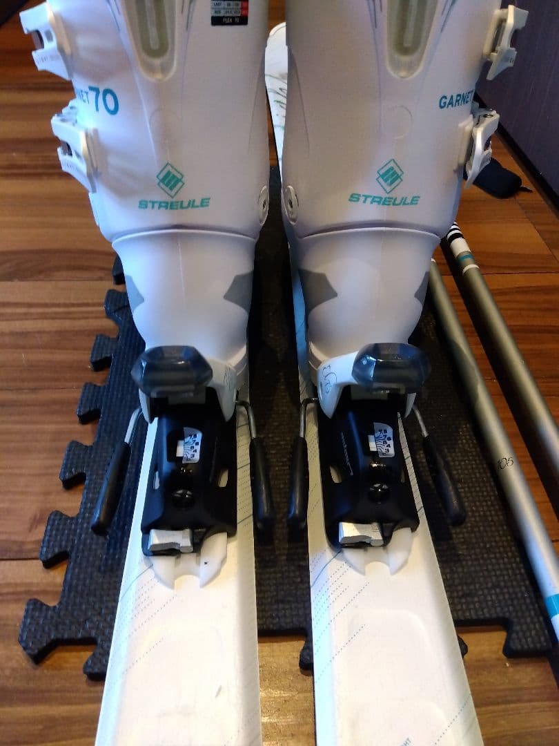 美品/ELAN/学生・レディース用/スキーセット/メンテ・WAX済み✔軽量板