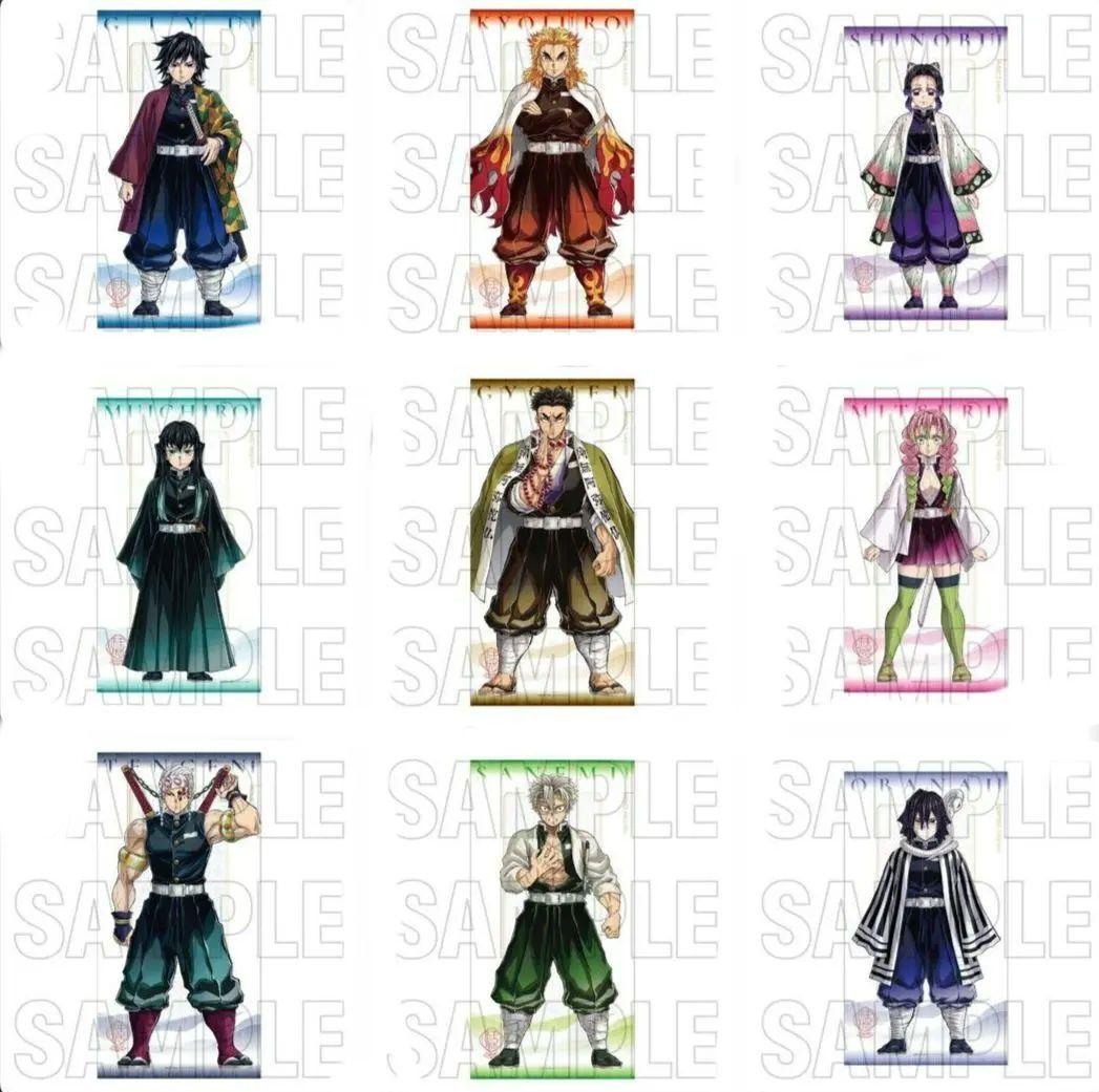 鬼滅の刃　柱展　等身大(ほぼ等身大)タペストリー　コンプリートセット