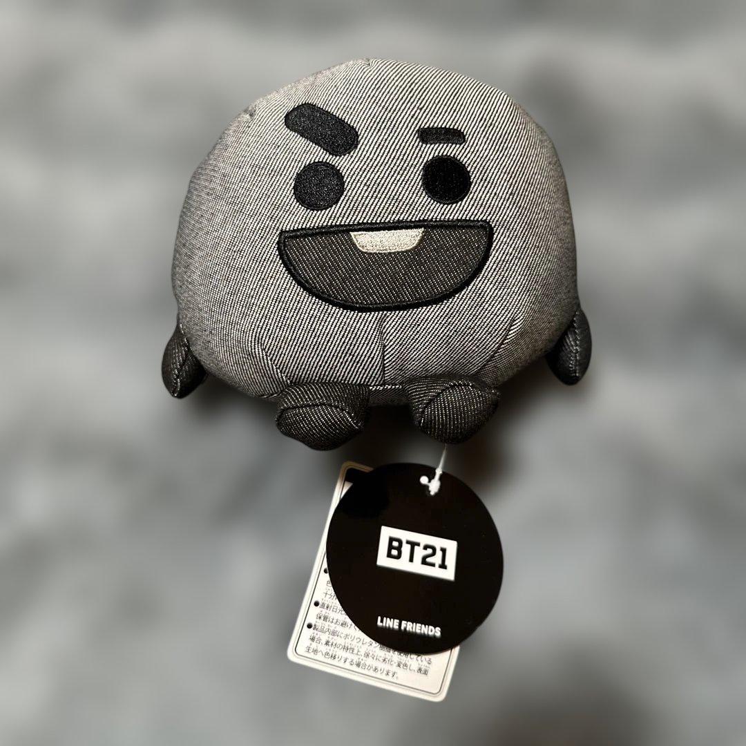 BT21ファンクラブ限定✨️ブラックデニムぬいぐるみ7個