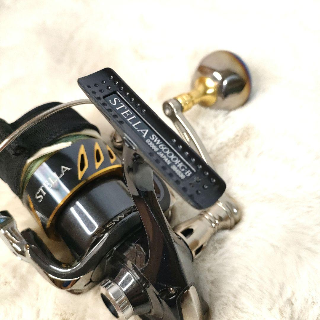 SHIMANO 13ステラSW6000HG リール　リブレ　パワーハンドル