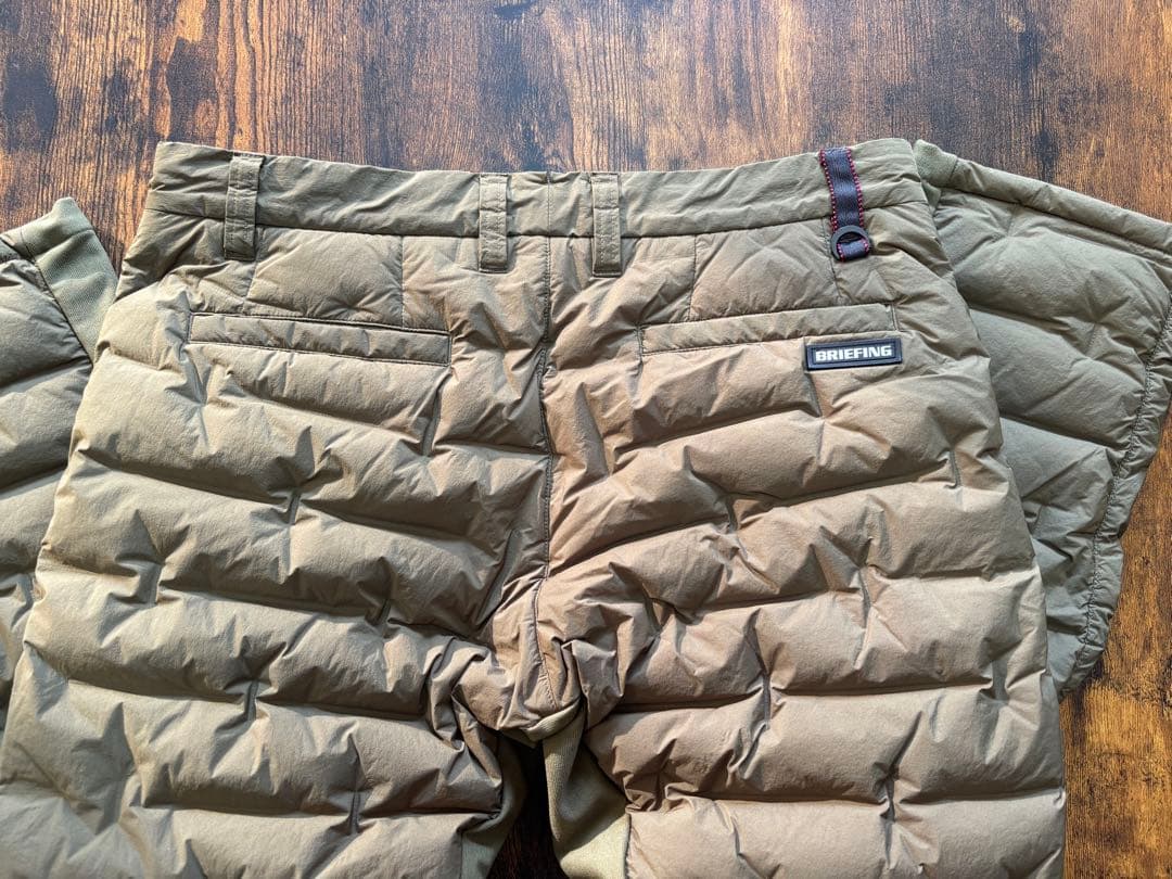 BRIEFING GOLF ブリーフィングゴルフ ダウンパンツ(オリーブ)