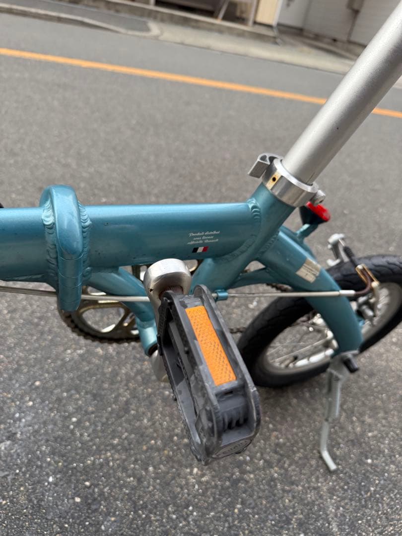 142 自転車 大阪市 【引取り限定】 14インチ 折りたたみ