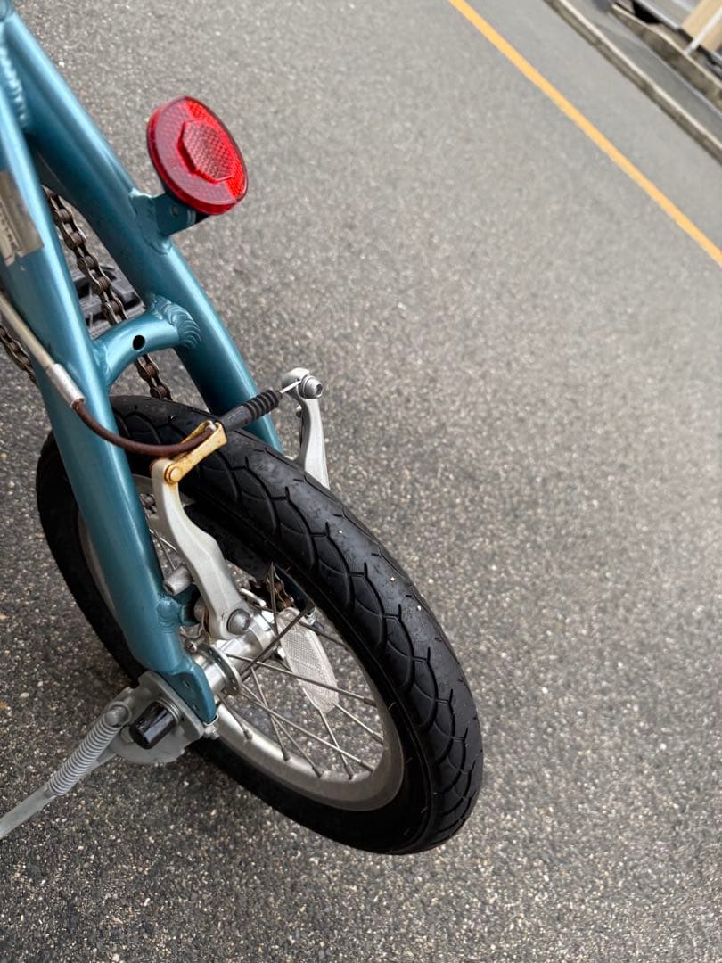 142 自転車 大阪市 【引取り限定】 14インチ 折りたたみ