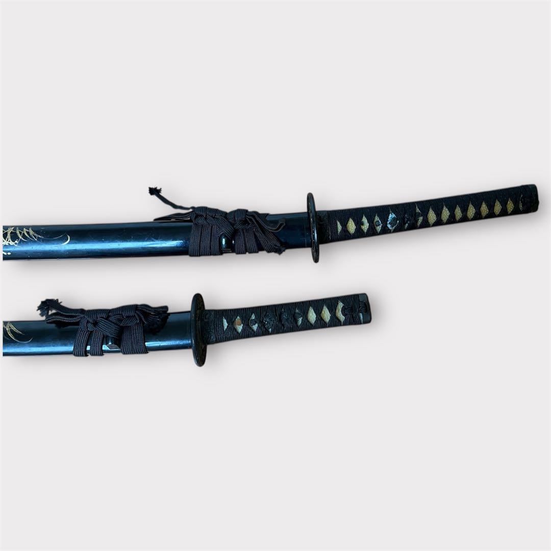 模造刀セット 長刀 短刀 鞘付き