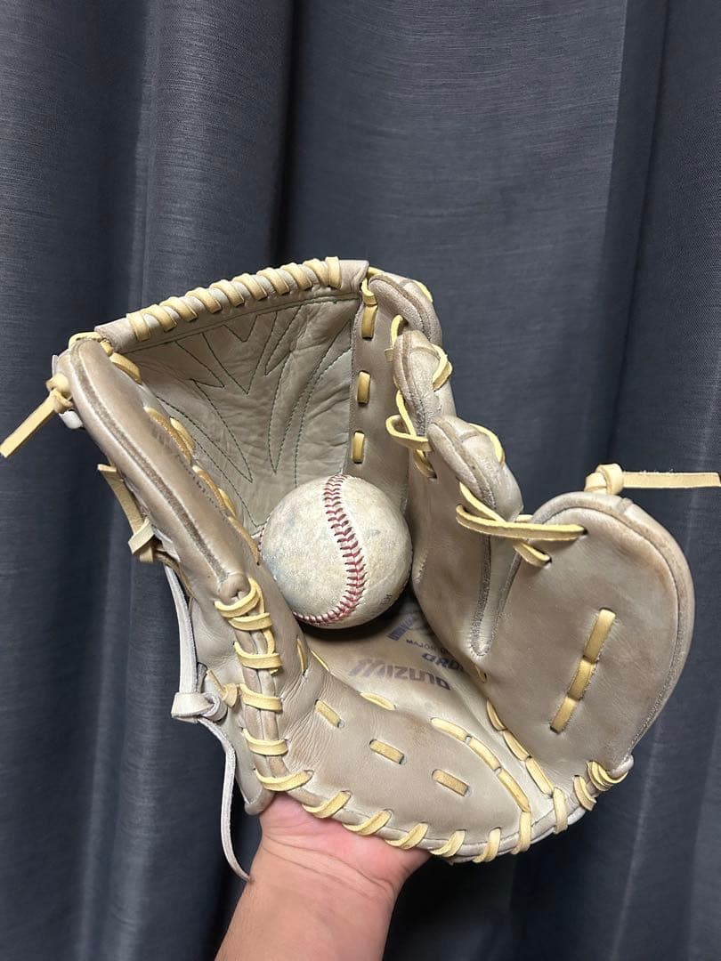 ミズノプロ　硬式オーダー投手用　耕作印あり　良型　即戦力‼️