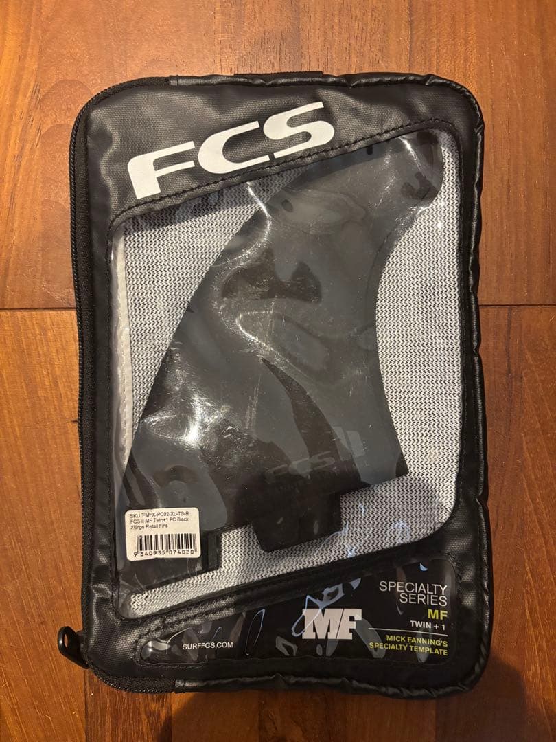 FCS2 FCS FCSII ミックファニング twin+1 黒 fin mf