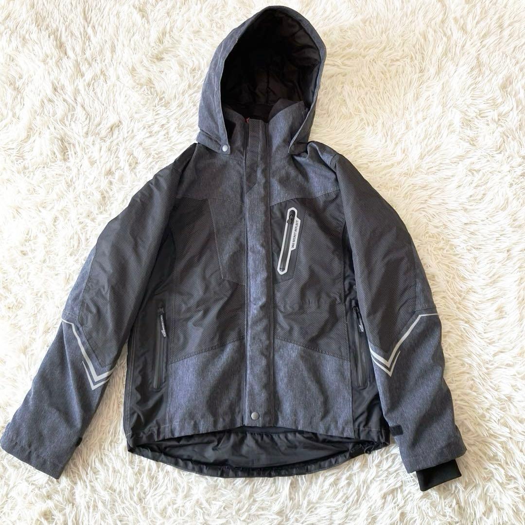 #W14✨ ワークマンイージス360°リフレクト透湿防水防寒デニム上下 Mサイズ