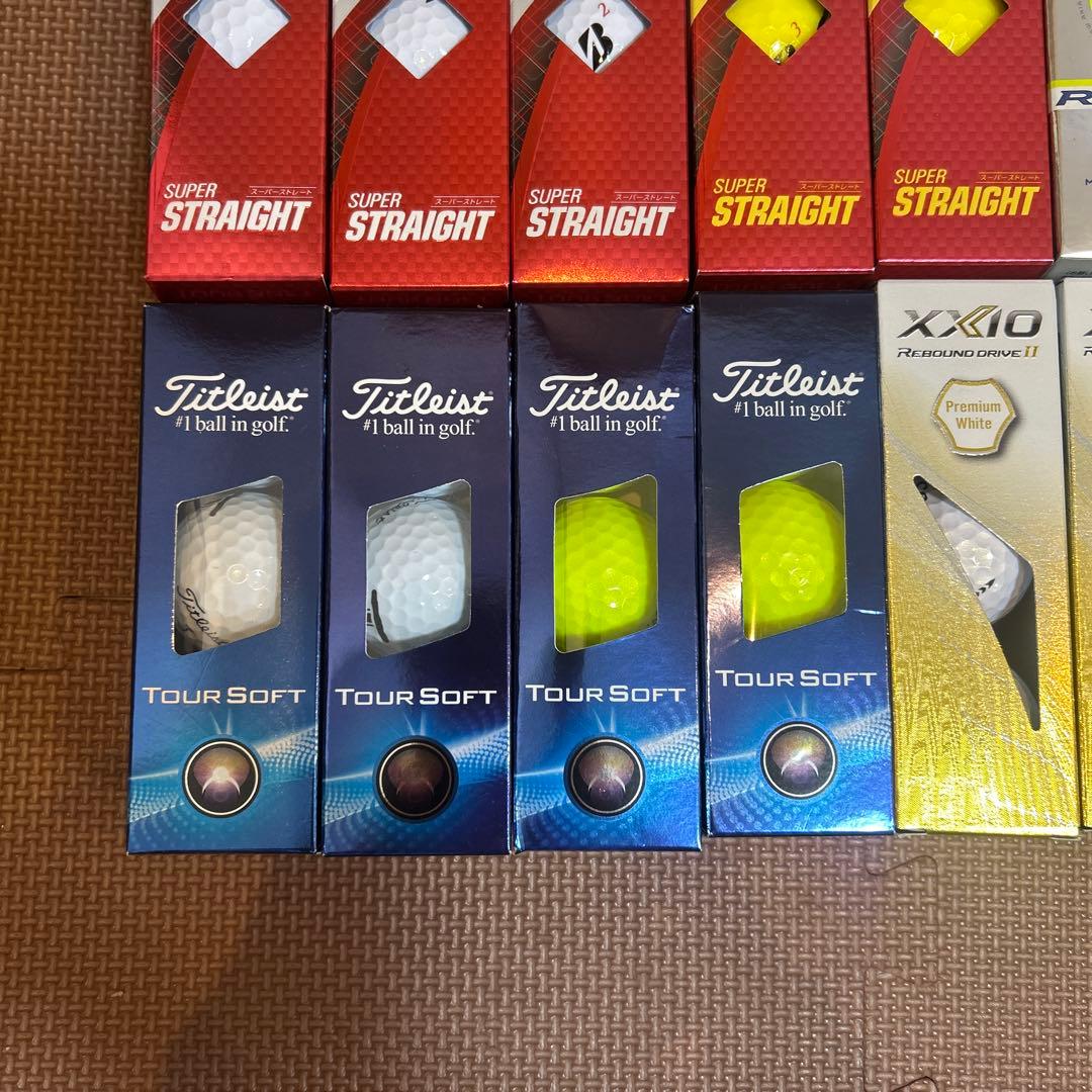 ゴルフボールセット24スリーブ➕1