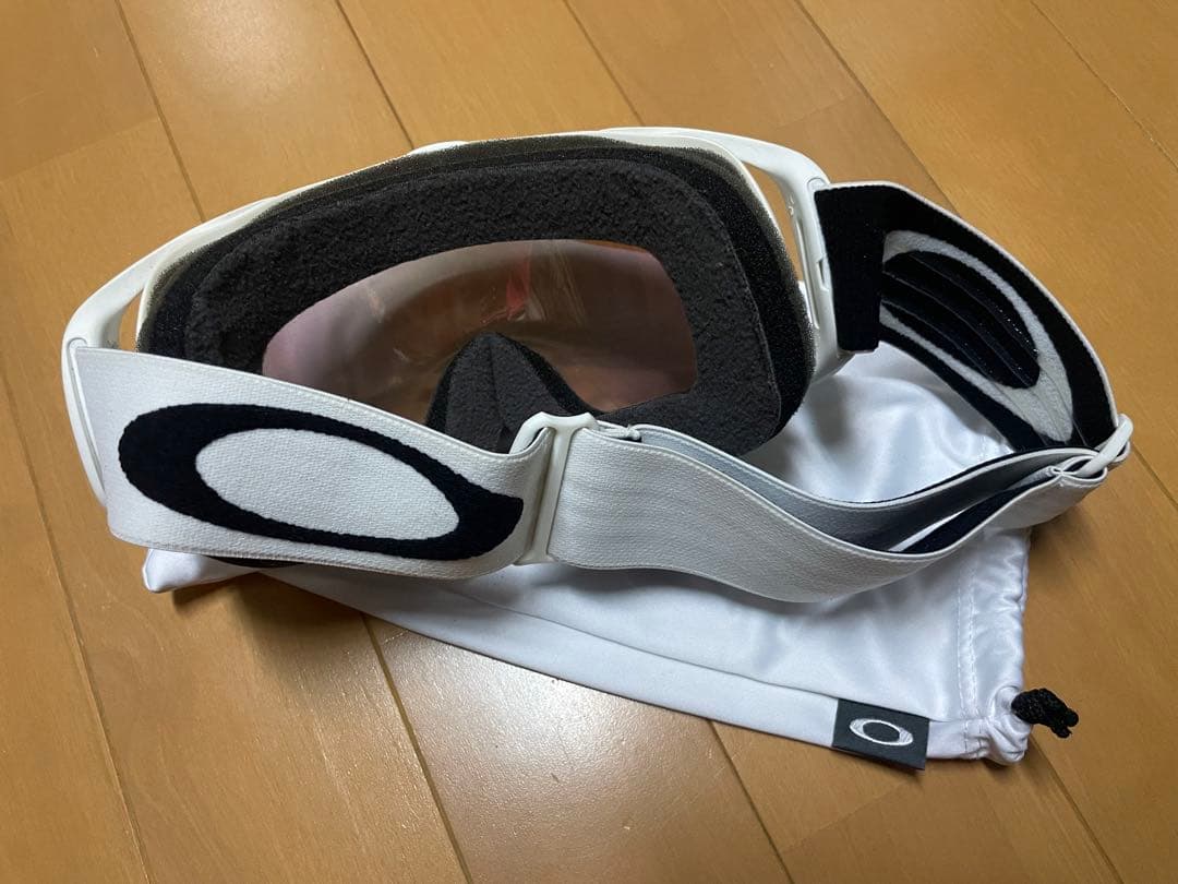 OAKLEY CROWBAR スノーゴーグル マットホワイト 袋付き 廃盤品