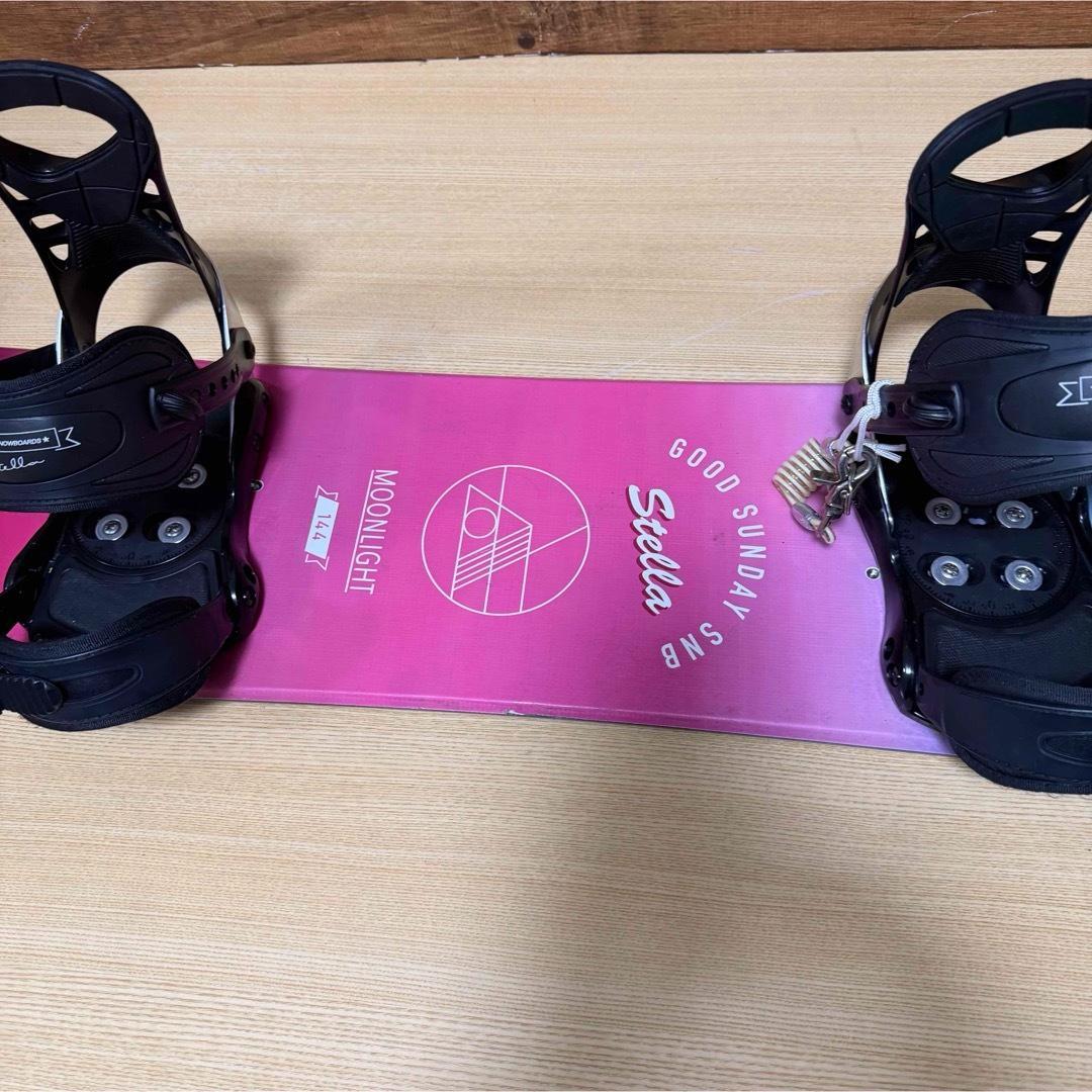 STELLA ステラ　初心者オススメ　レディース　スノーボード5点 144cm