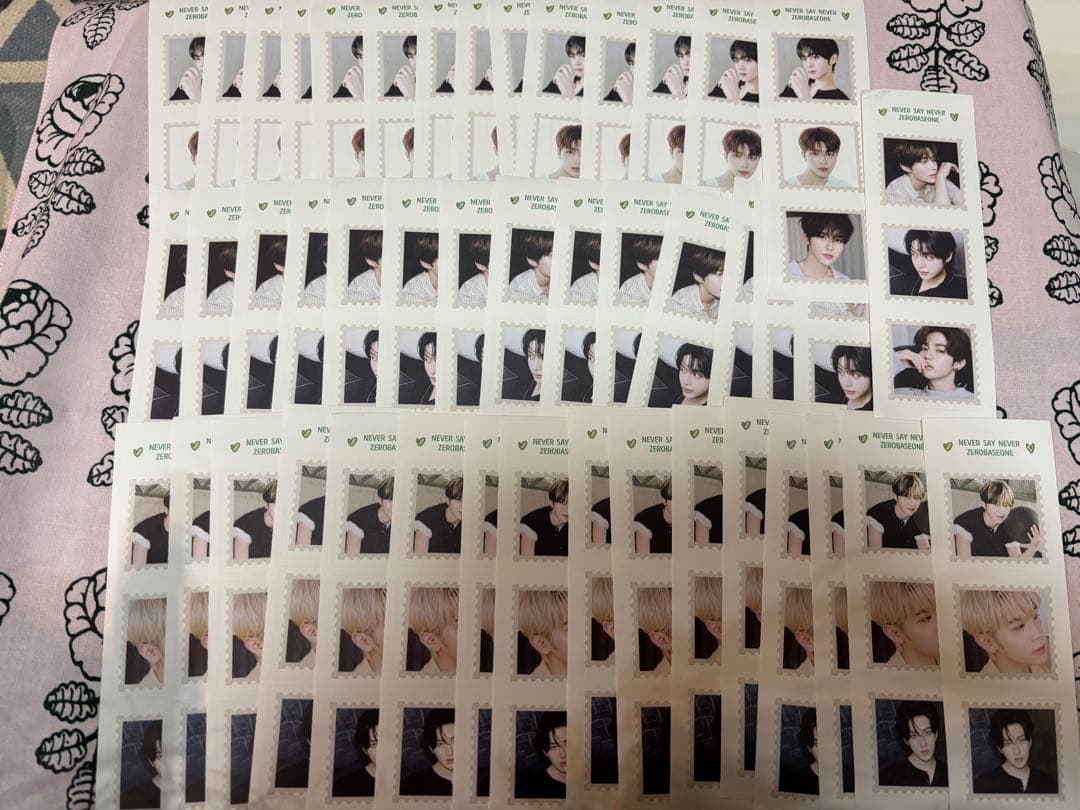 ZEROBASEONE NEVER SAYNEVER シール