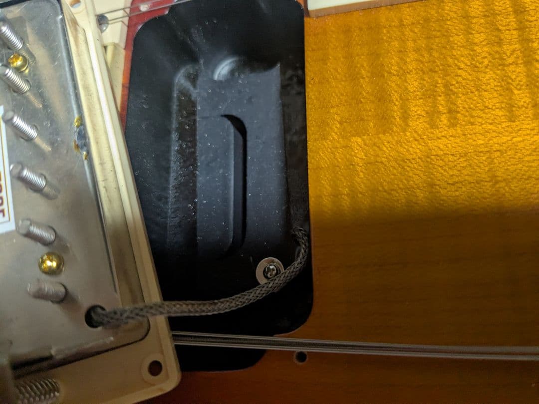 crews OSL FM L crews製セミハードケース付き レスポールタイプ