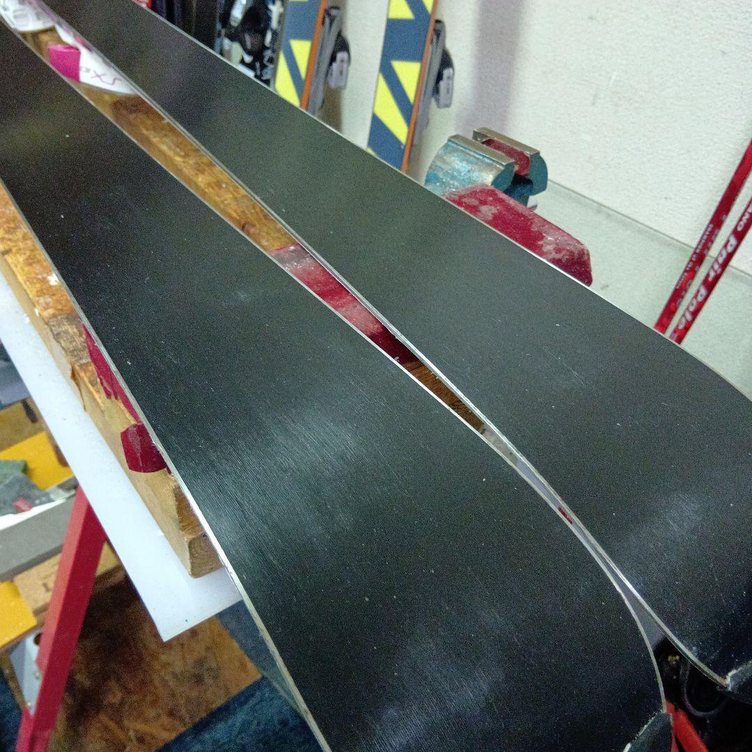 145cmカザマ…メンテナス済 靴24-24,5cmストック付