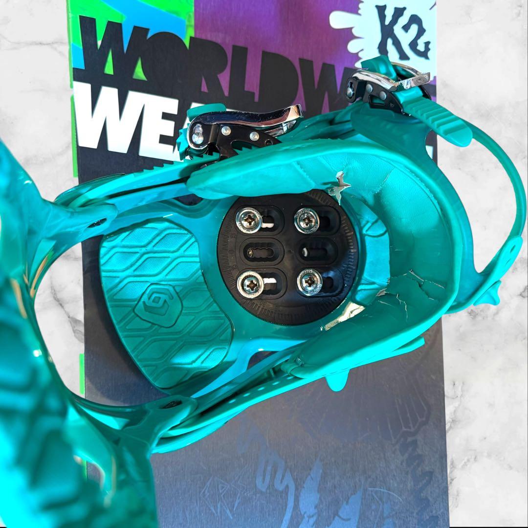 【2点セット】K2 WWW 151スノーボード SALOMON リズム